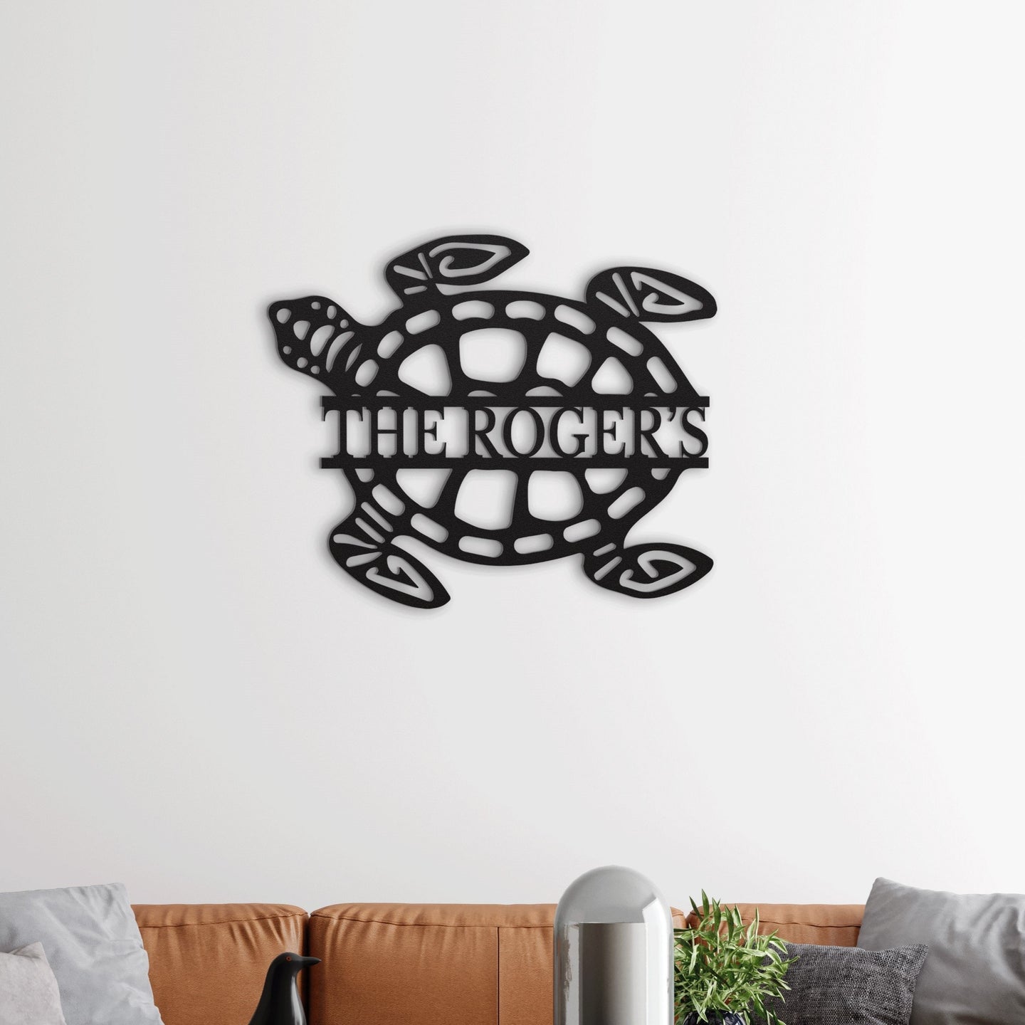 Turtle Family Sign